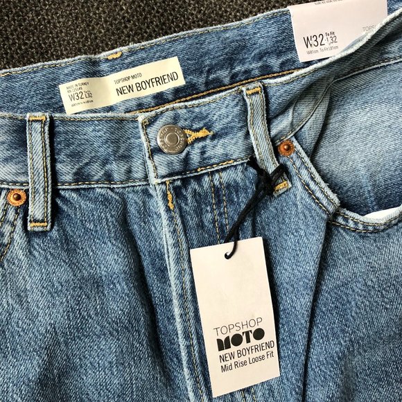 Topshop Moto New Boyfriend Jeans | Poshmark